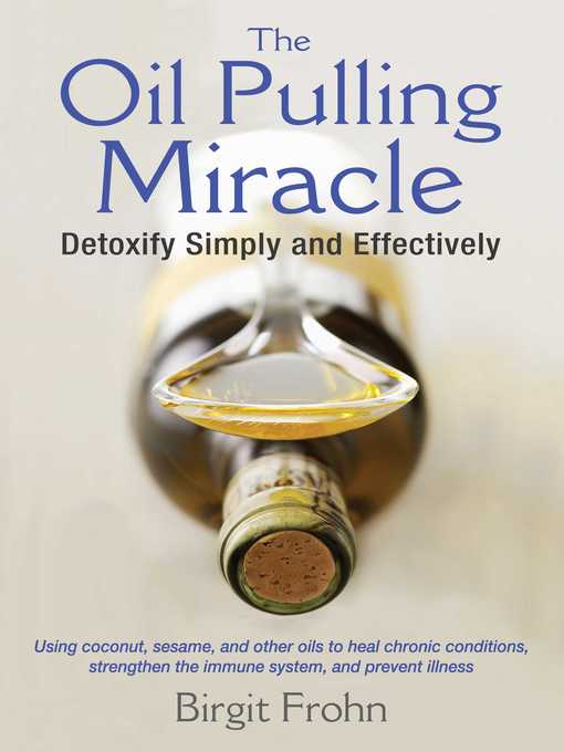 Upplýsingar um The Oil Pulling Miracle eftir Birgit Frohn - Biðlisti